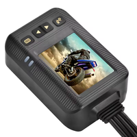 2 ''Mini Full HD 720P + 1080P Dual Lens Motorcycle DVR Camera 12V Video Recorder Rear View Dash Cam pour Bike Motorcycle