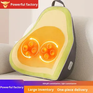 หมอนนวดหลัง บรรเทาอาการปวด พร้อมฟังก์ชั่นดนตรี  แบบเสียบปลั๊ก  พร้อมระบบทำความร้อน  นวดบริเวณสะโพก <span class=keywords><strong>เอว</strong></span> <span class=keywords><strong>หลัง</strong></span> คอ  นวดกระตุ้นกล้ามเนื้อต้นคอ - Product Image 3