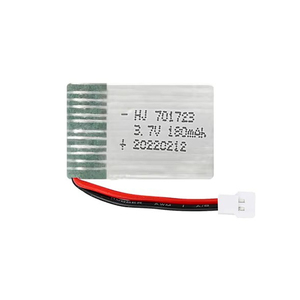 Fabrieksoplaadbare 3.7V 180mAh Lithium Polymeer Batterijcel voor Kinderen RC Modelvliegtuigen & Helikopterspeelgoed OEM Ondersteuning - Product Image 1