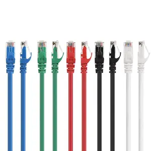 Cable de alimentación de red sin blindaje, Parche de plomo eléctrico Rj45, utp, Cat6a