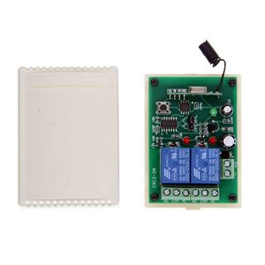 3000เมตรทางไกล DC 12V 24V <span class=keywords><strong>2</strong></span> CH 2CH RF ระบบสวิตช์ควบคุมระยะไกลไร้สายเครื่องส่งสัญญาณ + ตัวรับสัญญาณ315/433 MHz - Product Image 4