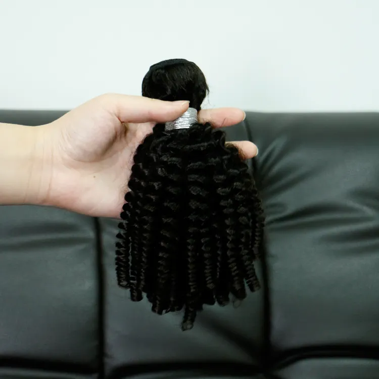 Fábrica de venta al por mayor proveedor de 100% cabello humano virgen brasileño paquete y cierre
