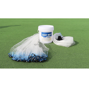 Đúc Lưới Đánh Cá 10ft <span class=keywords><strong>1</strong></span>/<span class=keywords><strong>4</strong></span> SQ <span class=keywords><strong>1</strong></span> inch lưới <span class=keywords><strong>1</strong></span>.25lb màu xanh phong cách Mỹ tay ném <span class=keywords><strong>Cast</strong></span> <span class=keywords><strong>Net</strong></span> chì Sinker đúc <span class=keywords><strong>Net</strong></span> - Product Image 1