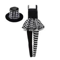 Circus Fancy Clown Costumes for Women, Halloween Cosplay