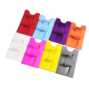Pegatina de silicona universal para teléfono móvil de bolsillo, cartera para tarjetas, tarjetero elástico para identificación y crédito - Product Image 6