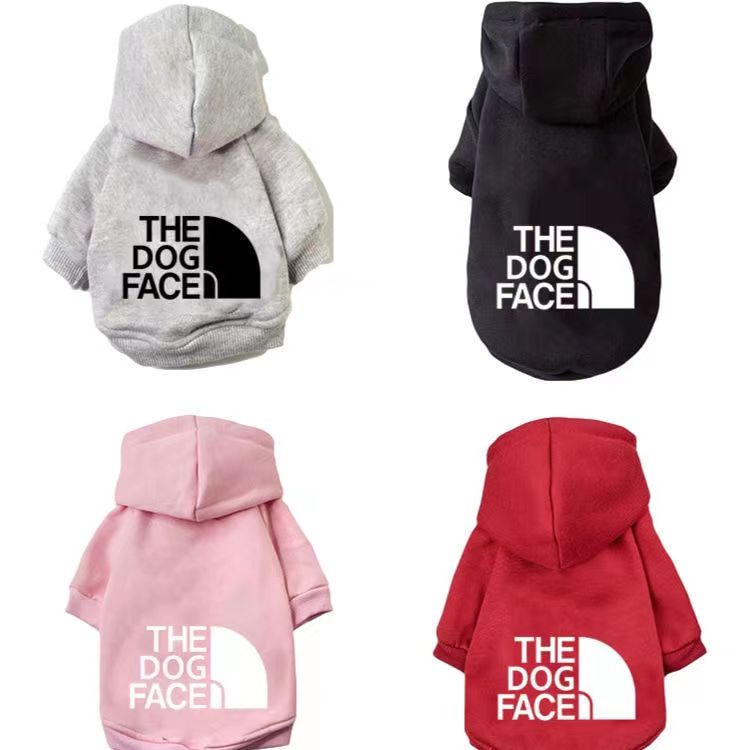 Amazon Hot Selling Dog Clothes Multi-Size Pet Hoodies Luxury Winter Warm Apparel For Dog