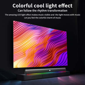 Multimedia Blue Tooth <b>TV</b> Sound Bar Wireless Portable Surround Soundbar for <b>TV</b> <b>With</b> Speaker for <b>Tv</b> Home Theater - Product Image 3