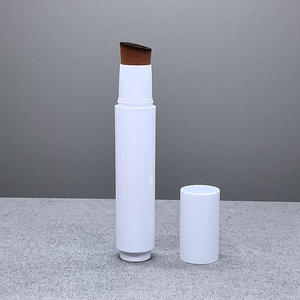 Contour correcteur <span class=keywords><strong>fond</strong></span> <span class=keywords><strong>de</strong></span> <span class=keywords><strong>teint</strong></span> beauté emballage matériaux poudre pour le visage pinceau maquillage presse sous vide bouteille avec brosse - Product Image 4