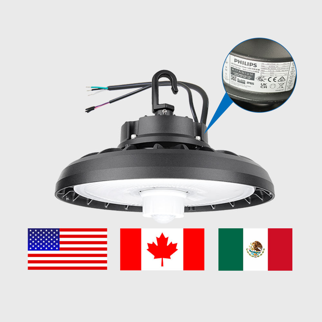 Commercial Industrial Lighting 100W 150W 200W IP65 Round UFO LED High Bay Light for Warehouse & Workshop