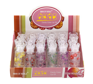 IMAN de Fruity Lip Glaze, Huile à Lèvres Hydratante Transparente, Gloss à Lèvres Couleur Transparente (Couleur Aléatoire) - Product Image 3