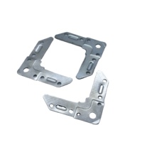 Accessoires de ventilation galvanisés pour système HVAC Coin de conduit TDC/TDF
