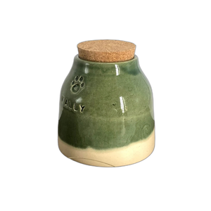 Urna Pet Cerâmica Verde para Cão ou Gato, Urna Cerâmica para Pet - Product Image 2