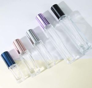 Botella de Perfume de Vidrio Transparente o Esmerilado de Lujo de 3ml, 5ml, 10ml, 15ml, 20ml, 30ml, Recargable con Atomizador - Product Image 1