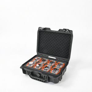 SUIXIN Premium Leder Uhren- und Schmuckbox Umweltfreundliche Wasserdichte Struktur Mehrfachfach 2-12 Fächer Display Kunststoff-Innenfach Rechteckig - Product Image 1