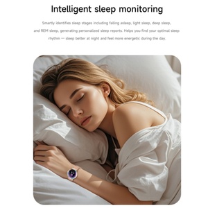Montre connectée T9 pour femme 2026 – Modes sportifs multiples, rappel <span class=keywords><strong>de</strong></span> messages, surveillance <span class=keywords><strong>de</strong></span> la fréquence cardiaque, du sommeil et <span class=keywords><strong>de</strong></span> la pression, assistant vocal - Product Image 6