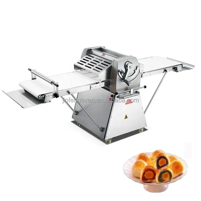 Bakkerij Industriële Tafelblad Deegscheeter Roller Machine/Croissant Deegmachine