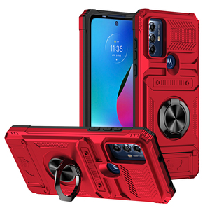 Funda Protectora para Teléfono con Ranura para Tarjetas y Soporte de Anillo, para <span class=keywords><strong>G</strong></span> Pure/<span class=keywords><strong>G</strong></span> <span class=keywords><strong>Power</strong></span> <span class=keywords><strong>22</strong></span>/<span class=keywords><strong>G</strong></span> Play <span class=keywords><strong>22</strong></span>/<span class=keywords><strong>G</strong></span> Play 23, Venta al Por Mayor - Product Image 1