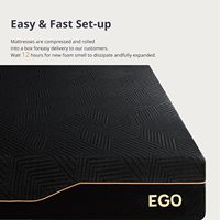 Matelas en mousse à mémoire de forme de 14 pouces, thérapeutique, pour le soulagement des douleurs dorsales, avec gel de cuivre rafraîchissant, en mélange de polyester, pour chambre à coucher, ferme, mobilier de maison