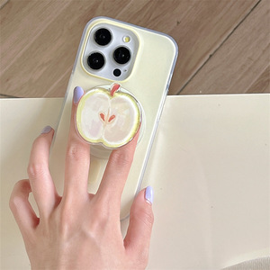 เคสแม่เหล็กสีเขียวเรียบง่ายสำหรับ iPhone 16 Pro Max 15 14 13 ป้องกันสองชั้น - Product Image 3