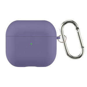 Funda de silicona <span class=keywords><strong>para</strong></span> <span class=keywords><strong>AirPods</strong></span> de 4ª generación con <span class=keywords><strong>forro</strong></span> de microfibra, funda protectora <span class=keywords><strong>para</strong></span> auriculares inalámbricos <span class=keywords><strong>para</strong></span> <span class=keywords><strong>AirPods</strong></span> 4 3 2 - Product Image 1