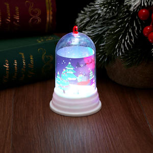 Small LED Night Lamp Christmas <b>Desktop</b> Decoration Window Display and Party Decorations-Wholesale Christmas Figurines & <b>Toys</b> - Product Image 2