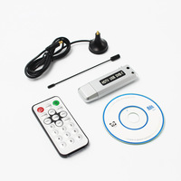 Externe Mini USB DVB-T Dongle Bâton De TÉLÉVISION Numérique Récepteur Tuner Enregistreur avec Télécommande