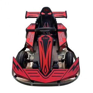 Two-Person Indoor Playground <b>Square</b> Entertainment Equipment <b>Battery</b>-Operated Off-Road Kart Ground Net Bumper Car Racing Drifting - Product Image 1