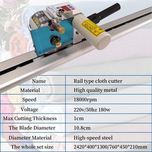 Taglierina Automatica Elettrica per Tessuti, Macchina da Taglio per Abbigliamento, Tessuti, Tende e Stoffe - Product Image 2