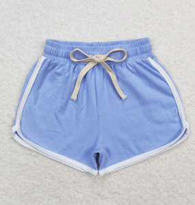 Pantalones Cortos Deportivos para Niña, Estilo Boutique, Color Sólido, Cintura con Cordón Ajustable - Product Image 6