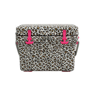 2025 Hot-selling Leopard Style Rotomolded Hard Shell <strong>Coolers</strong> Large Capacity 20L-110L <strong>Cooler</strong> <strong>Box</strong> <strong>Ice</strong> Chest - Product Image 2
