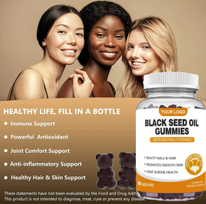 Marque privée Gommes à l'huile de graines noires halal biologique Produits de beauté Bonbons gommeux pour adultes - Product Image 4