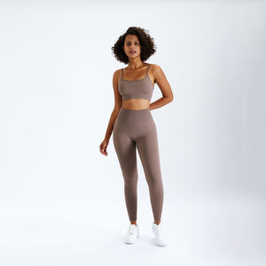 Conjunto Deportivo Personalizable al por Mayor, Ecológico, Sublimado, Transpirable, de Secado Rápido, de Spandex/Poliéster, para Gimnasio - Product Image 6