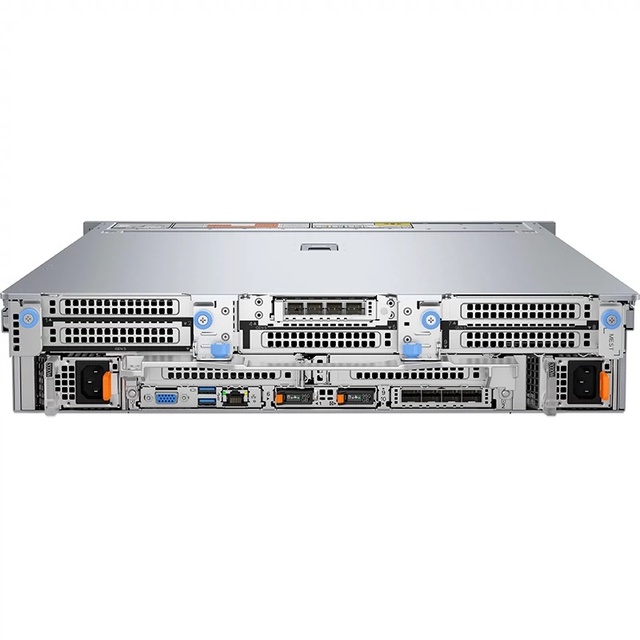 New Product De ll R770 2U Dual-Channel Rack Server with 32GB 16GB 64GB Memory & 1TB Hard Drive for GPU Storage Virtual Server