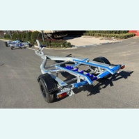 Remorque de bateau personnalisée de 15 pieds, transporteur de jet ski en aluminium, remorques pour embarcations nautiques à vendre