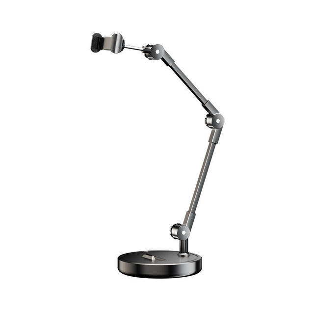 Overhead Phone Mount - 360° Adjustable Desktop Stand with Clamp, Perfect for Live Streaming, Online Classes & Content Creation