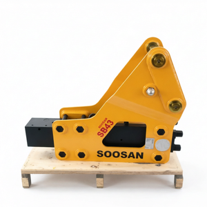 For SB43 New Side Type Hydraulic Breaker for Mining & Construction for 6-9 Ton Excavators 375kg Shandong Origin - Product Image 1