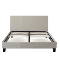 Neues Design American Modern Wooden Double Queen King Size Bett rahmen Basis