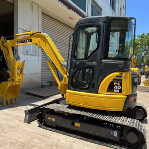 Mini-excavatrice d'<span class=keywords><strong>occasion</strong></span> Komatsu PC40MR d'origine japonaise, 4 tonnes, sur chenilles, également disponible : PC30MR, PC35MR, PC40MR, PC55MR, <span class=keywords><strong>à</strong></span> vendre - Product Image 1