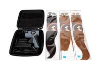 Kit d'outils de pose d'extensions capillaires les plus efficaces pour les barbiers, incluant des connecteurs essentiels