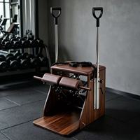 Ensemble complet de Pilates de luxe en noyer durable : Cadillac, Reformer, Wunda Chair, Ladder Barrel, Correcteur pour Studio de Pilates