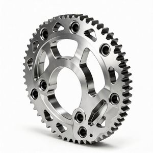 บริการงานกลึง CNC ชิ้นส่วนเฟืองเหล็กกล้าไร้สนิม โลหะผสมเหล็ก ทองแดง ทองเหลือง ความแม่นยำสูง ผลิตตามแบบ OEM สำหรับงานประกอบเฟือง - Product Image 2