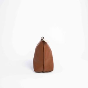 Sac cosmétique en cuir PU pour femmes, fermeture à glissière, pour le rangement du maquillage, logo personnalisé, vente directe d'usine certifiée ISO BSCI - Product Image 3