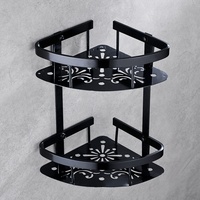 Porte-serviettes et support mural sans perçage, style américain, surface peinte, accessoires de salle de bain