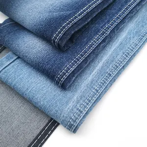 Denim Fabric 11oz Slub Effect Heavy Weight Medium Stretch Denim Fabric Super Wide 180cm Cotton Denim Colors Jeans FabricS32B1317