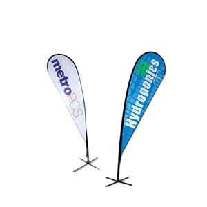 Bandiera a Goccia Professionale Bifacciale con Stampa a Sublimazione, Portatile e Riutilizzabile per Negozi - Product Image 4