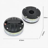 HDE-400 Neodimyum Kompresyon Sürücüsü 1.0" VC Titanyum Diyaframlı Metal Gövdeli 70W AES 8 Ohm PA Hoparlör Sistemi için