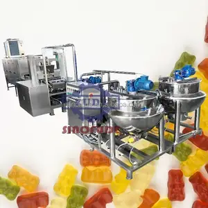 Full Automatic Soft Candy Production Line Automatic fudge making machine Candy Molding Machine