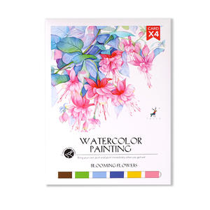 可定制彩色绘画纸用画笔DIY水彩画艺术套装水粉绘图本 - Product Image 5