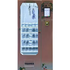 Máquinas Expendedoras Mini Rosadas de 24 Horas con Pantalla Táctil LED de 10.1 Pulgadas y Refrigeración por Compresor para Máscaras, Snacks y Alimentos - Product Image 4