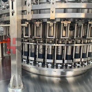<span class=keywords><strong>Machine</strong></span> de remplissage de boissons gazeuses à haute vitesse à 32 têtes, remplisseuse de bouteilles PET - Product Image 3